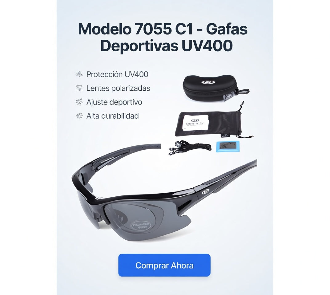 Gafa deportiva Modelo 755 Azul