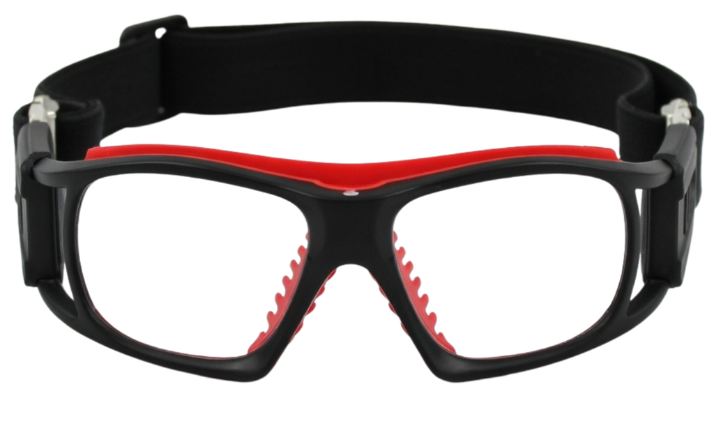 Gafa deportiva Modelo L016 Color negro-rojo