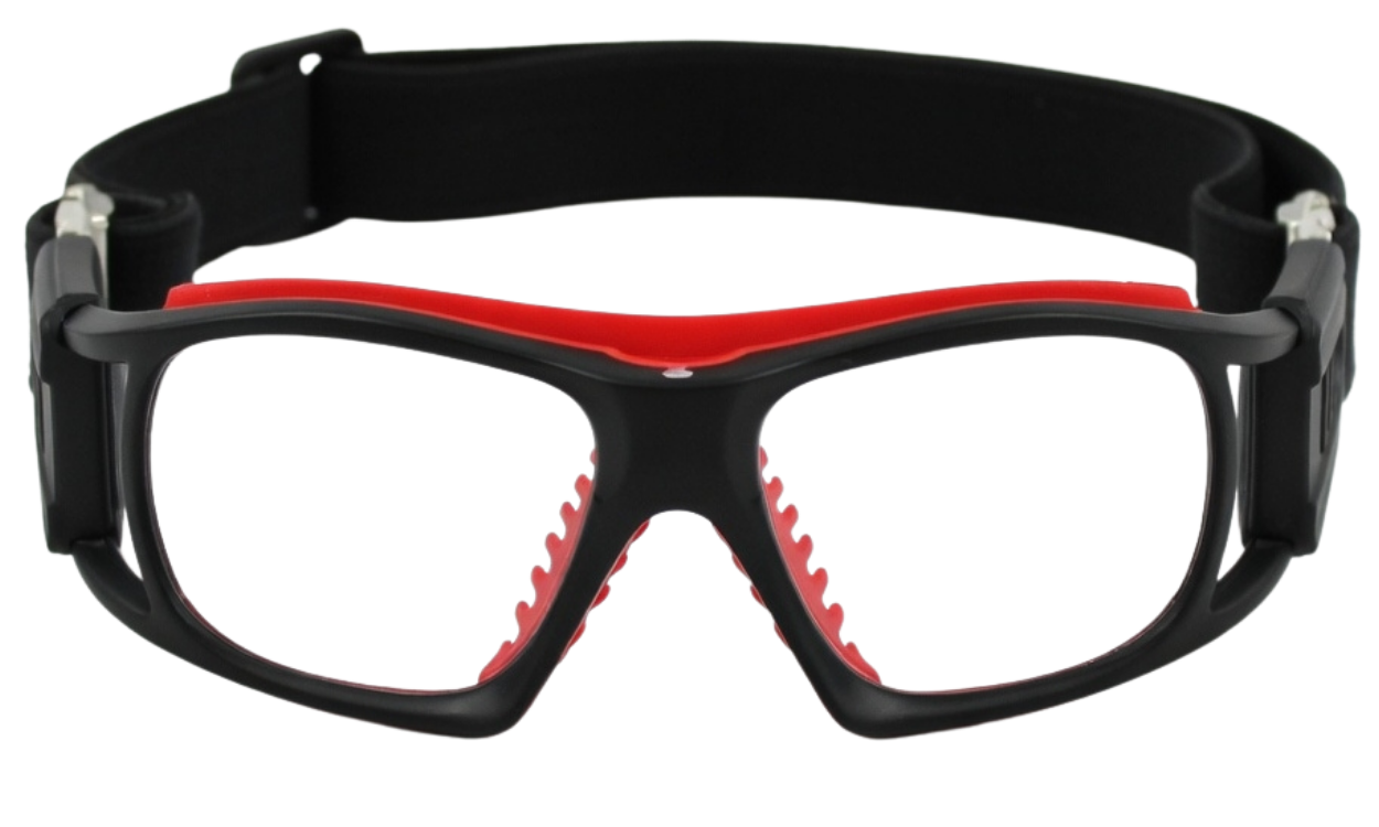Gafa deportiva Modelo L016 Color negro-rojo