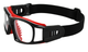 Gafa deportiva Modelo L016 Color negro-rojo