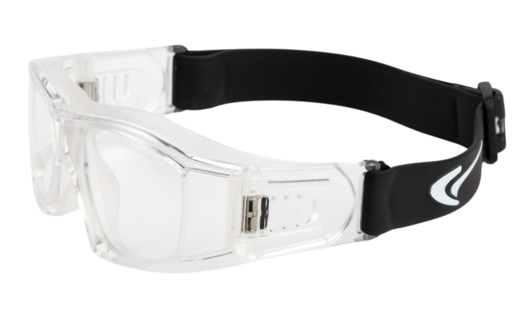 Gafa deportiva Modelo L016 Color Blanco-transparente