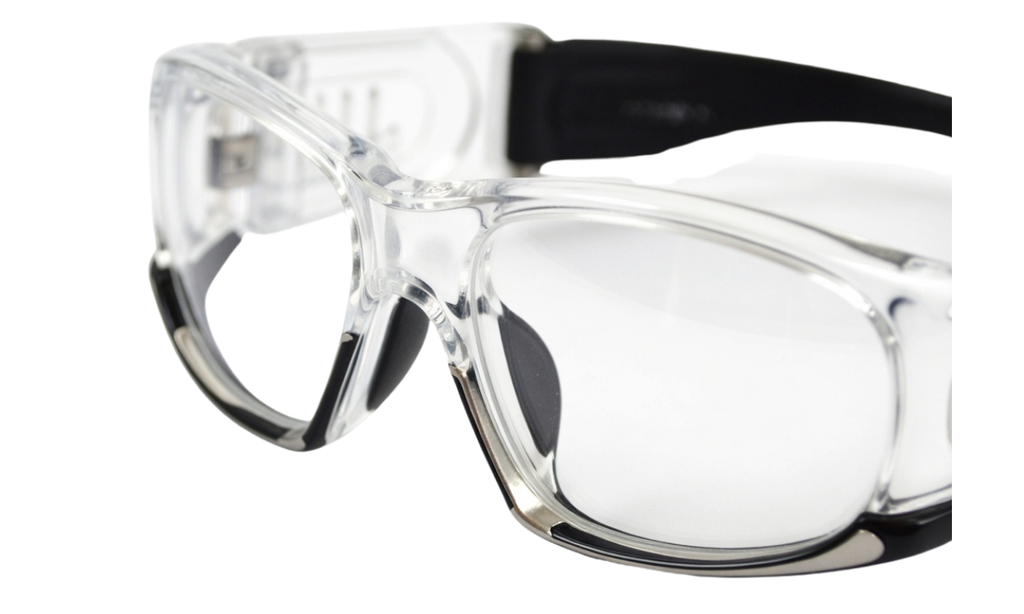 Gafa deportiva Modelo L016 Color Blanco-transparente